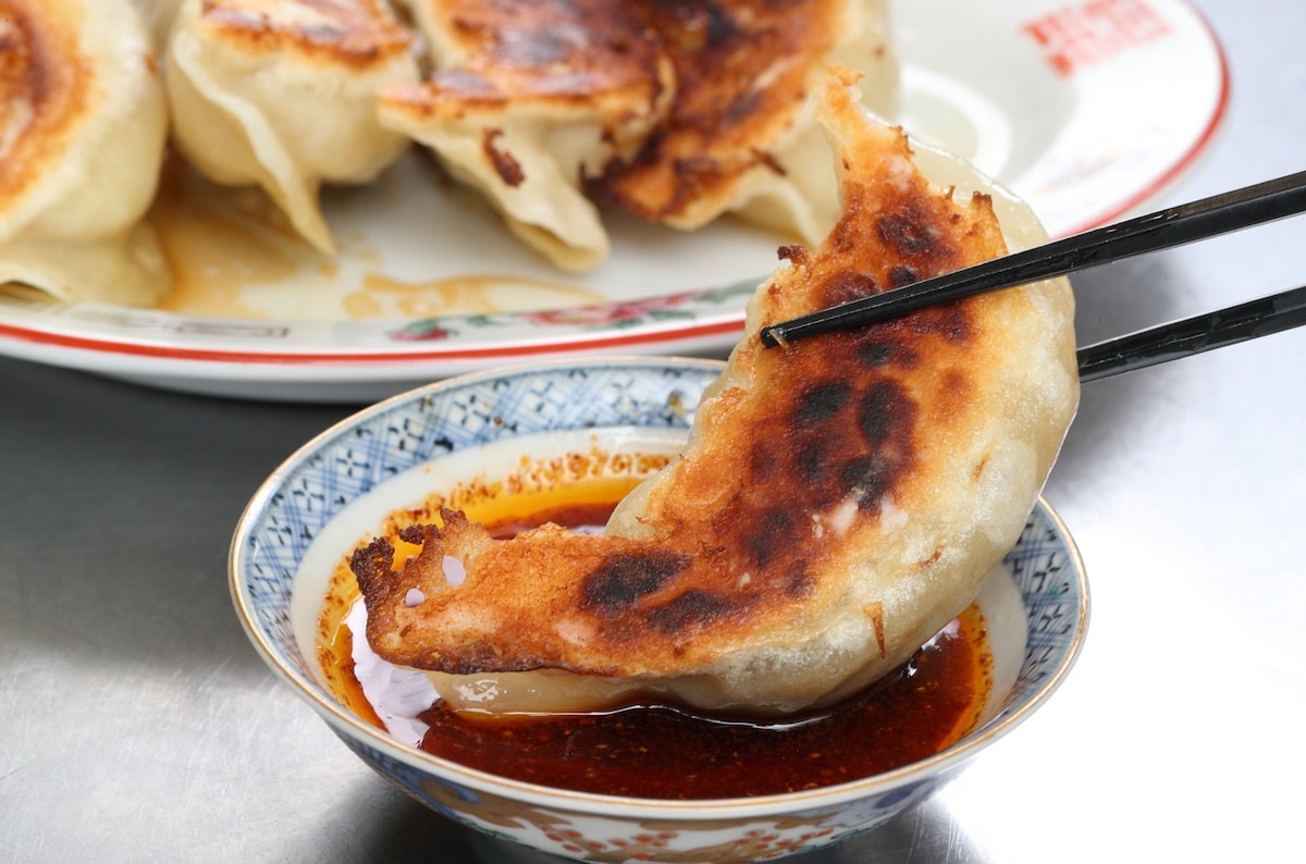 一品料理の餃子